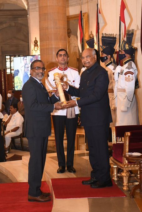 SSCU Alumnus Prof. T. Pradeep awarded Padma Shri